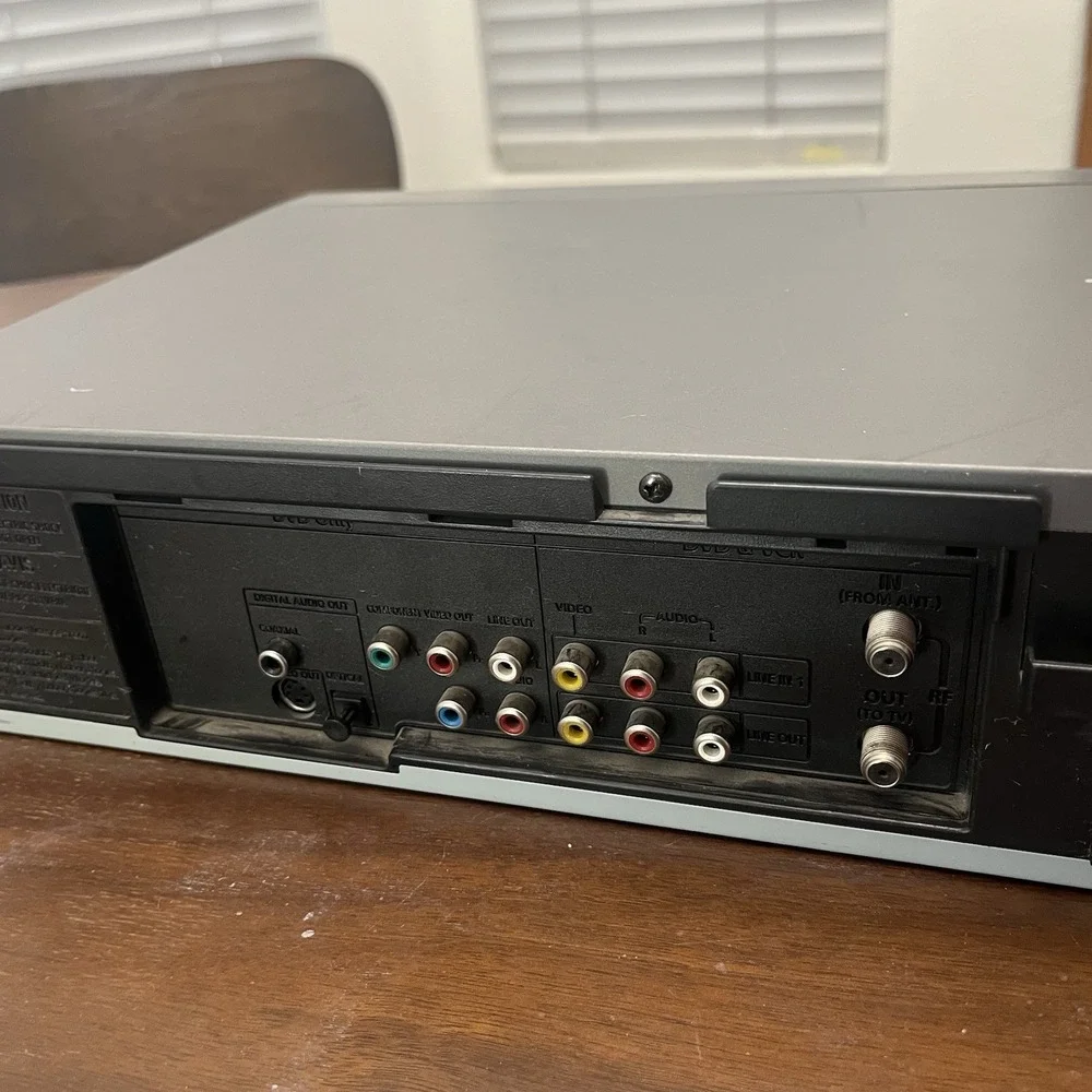 Samsung DVDV3500-DVD/VCR Combo VHS Dual Deck Combi Prog ,R.Control(Part/Repair)